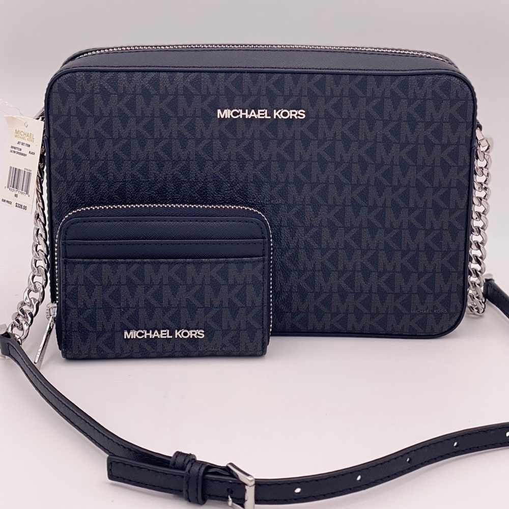 Michael Kors EW Crossbody Bag and Wallet Card Case